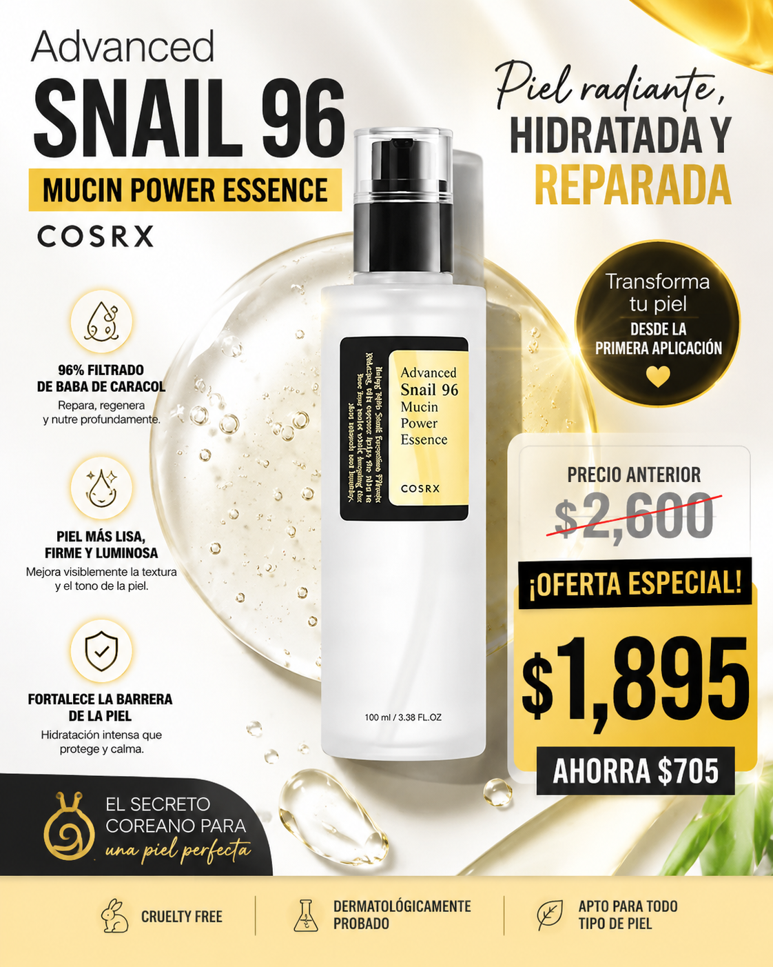 COSRX BABA DE CARACOL